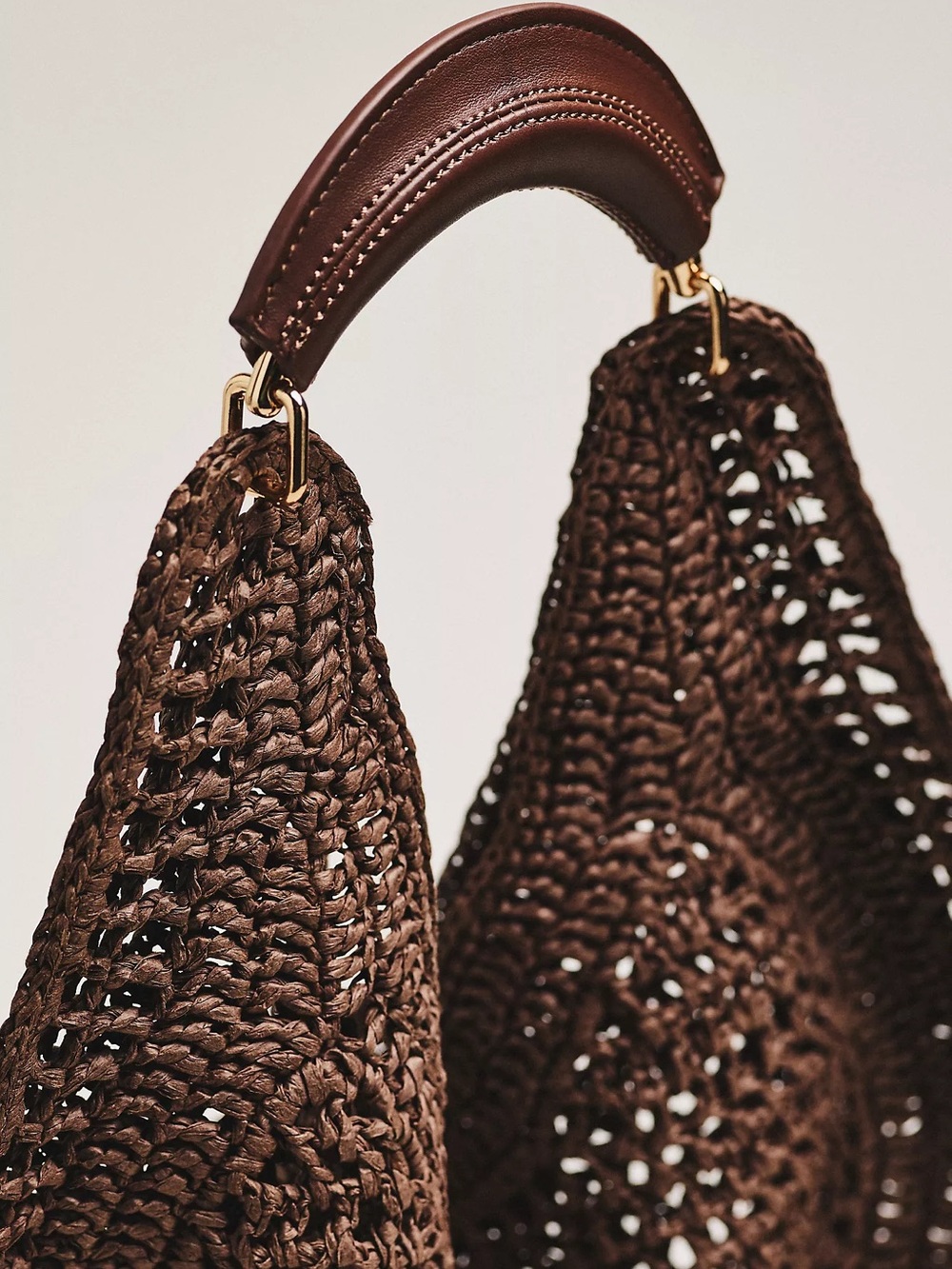 Urban Expressions Raffia Hobo Bag - Picture 2 of 11